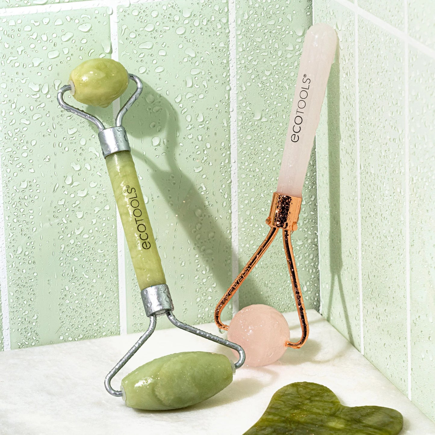 Jade Facial Roller, Skincare Roller and Massager, Sculpting Tool for Puffiness, 1 Count