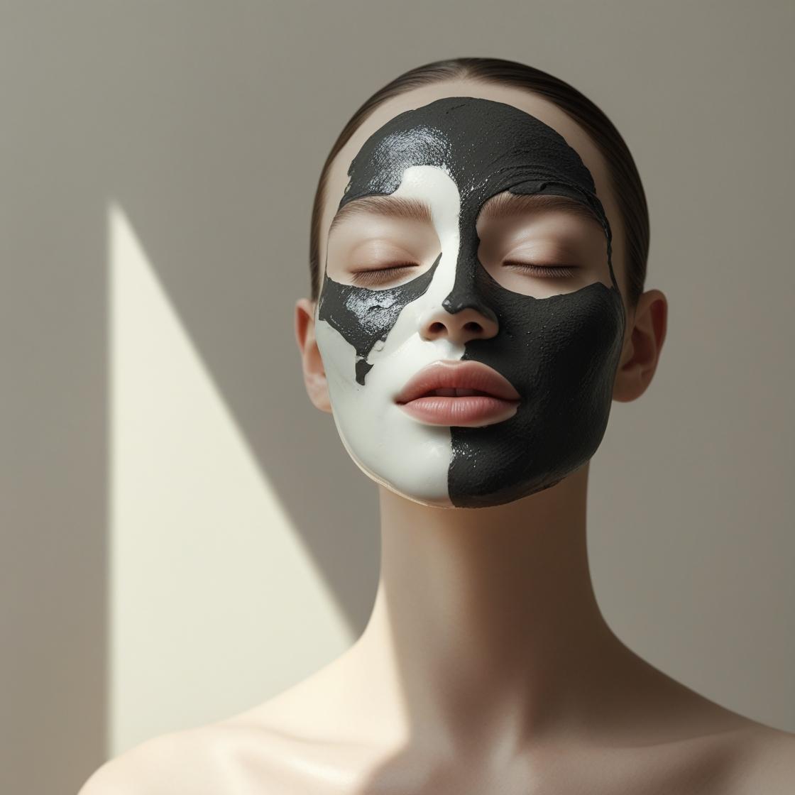 Charcoal Mud Mask Set with Arnica – Clear Skin Care