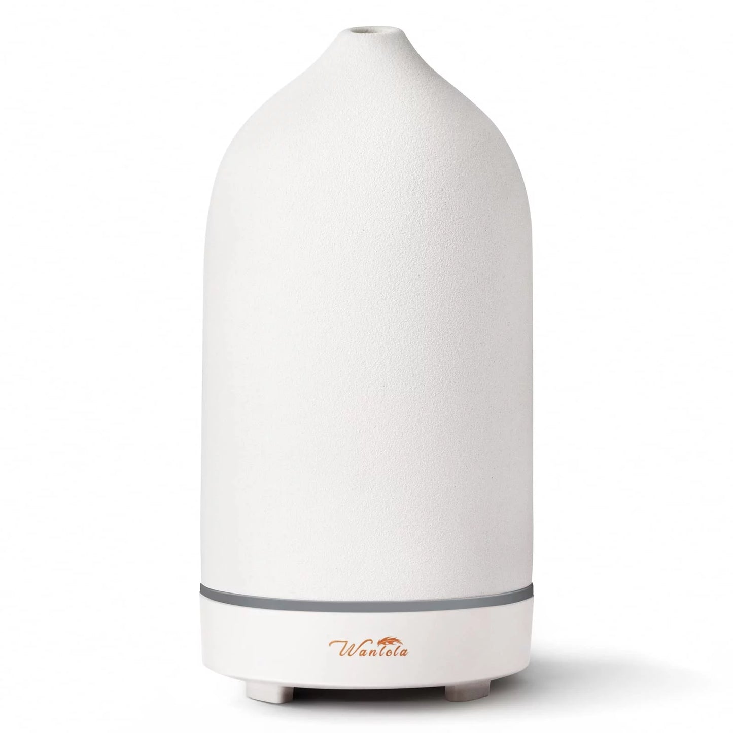 Diffusers for Essential Oils,Ceramic Diffuser,120Ml Ultrasonic Aromatherapy Diffusers with Auto Shut off Function for Home Office Room(White)
