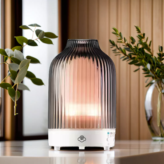 Fountain Oil Diffuser – Ultrasonic Cool Mist with LED