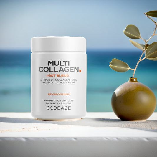 Multi Collagen Capsules – 5 Types with Probiotics (90 Ct)