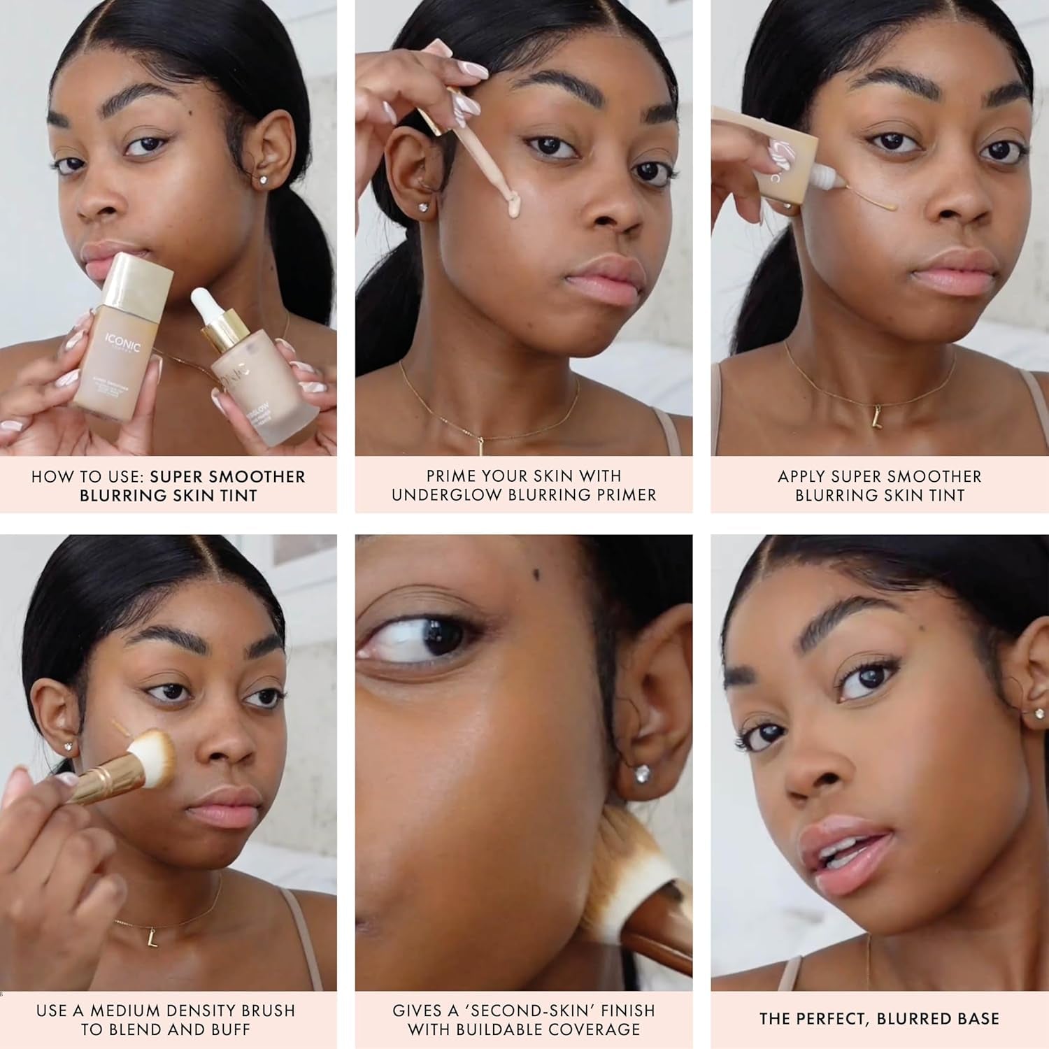 Super Smoother Blurring Skin Tint | Light to Medium Coverage, Hydrating, Ultra-Lightweight Tinted Moisturizer, Cruelty-Free, Vegan Makeup