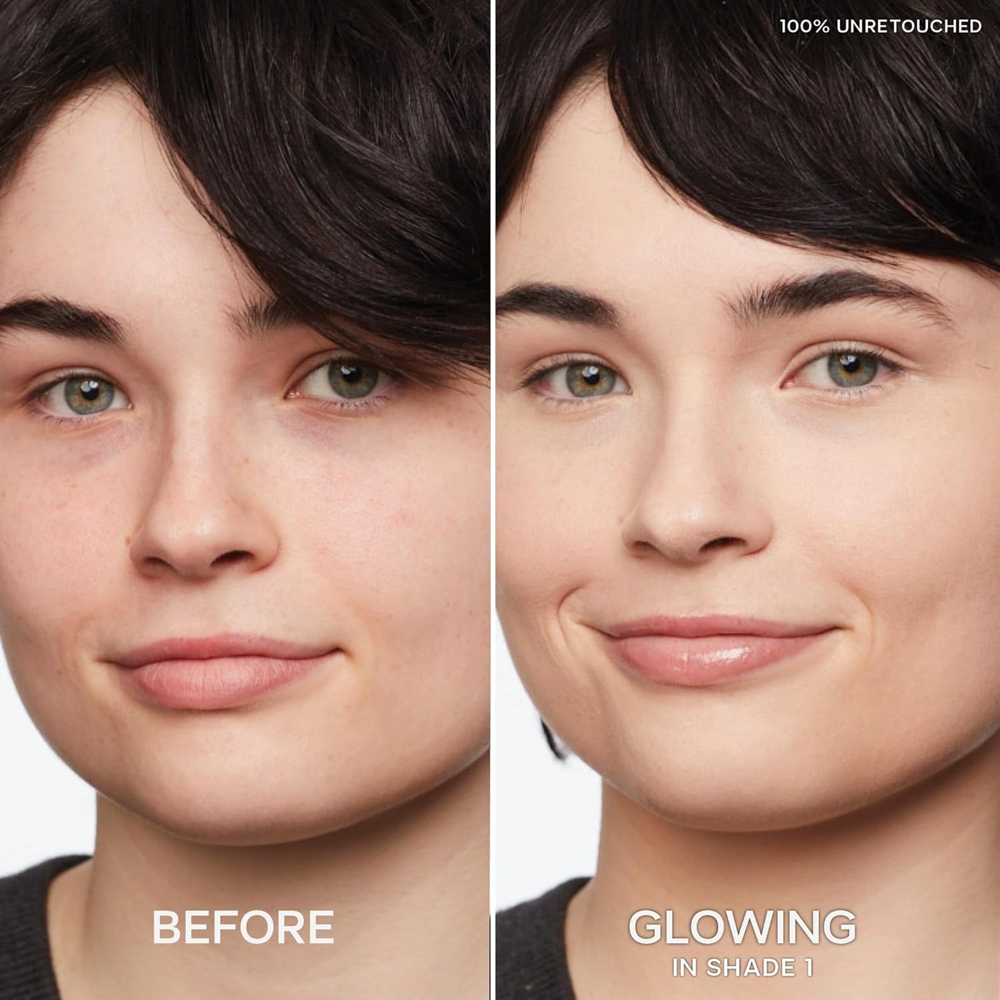 Slip Tint Radiant Cream Concealer & All-Over Face Makeup - Concealer for Dark Circles, Redness & Blemishes - Lightweight Makeup Made with Hydrating Hyaluronic Acid - Shade 1 (0.17 Oz)