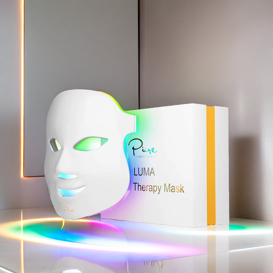 LED Anti-Aging Mask – 7 Colors, Timer & Remote Control